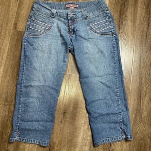 South Pole Women's Blue Straight Leg Jeans